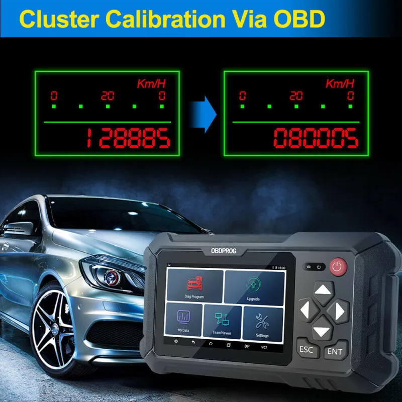 OBDPROG M500 Full Version OBD2  Professional Tool Oil Service Car Diagnostic Tools