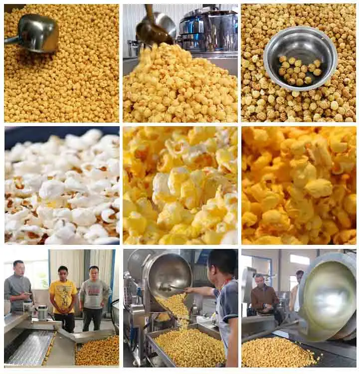 China Wholesale Price Commerical Large Scale Popcorn Machine for Industry