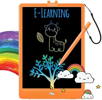 10 12 inch Writing lcd Board Tablet Erasable Kids Toddler Colorful Doodle Board Erasable Electronic Drawing Tablet