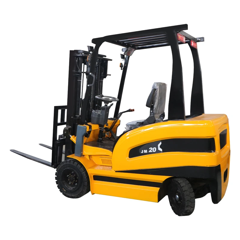 2 Ton Full Electric Lithium Battery Forklift Heavy Duty Use Manufactures New Electric Forklift 1 Ton Rated Loading Motor