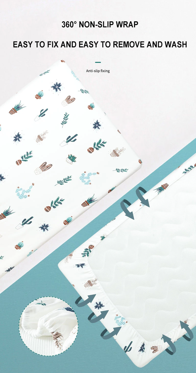 Custom Baby Crib Sheets Cotton,Durable Fitted Crib Sheets,100 Cotton