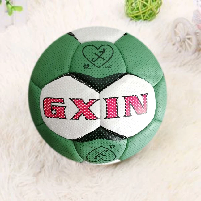 Оптовая продажа гандбол Размер 1 #2 #3 # мягкий PU Вручную прошитый тренировочный матч мини гандбол