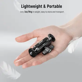 NEEWER CNC Machined Aluminum Alloy  Flexible Articulating Magic Arm with Dual Ball Heads detail image