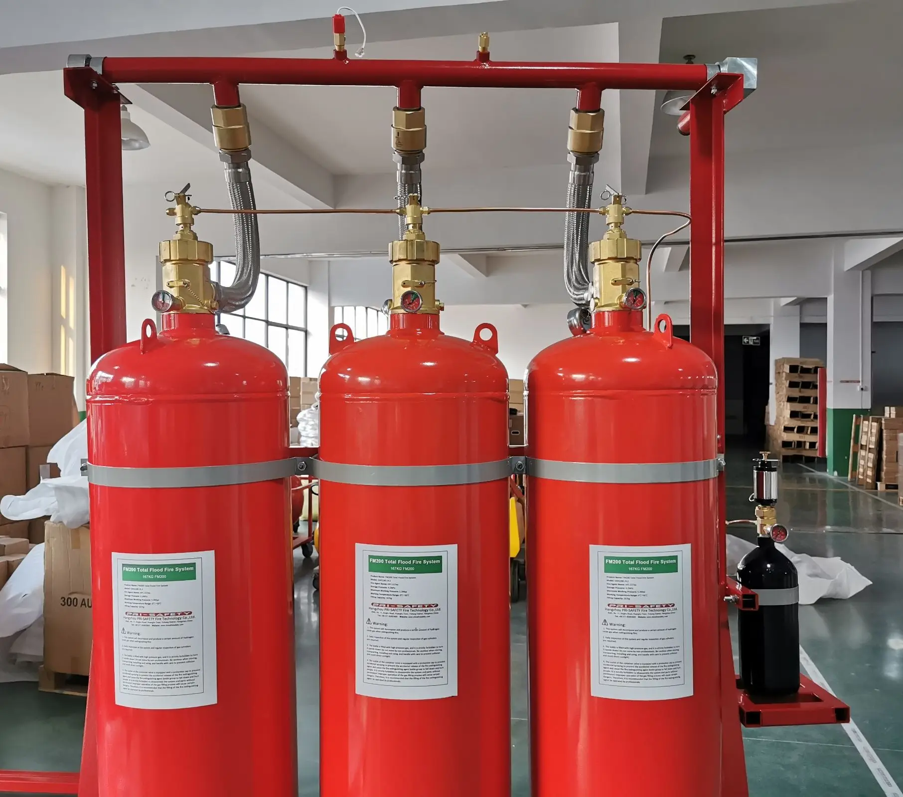 FM-200 Hfc227ea Gas Fire Suppression Systems by PRI-SAFETY