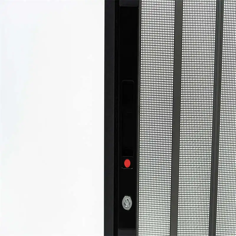 Security Screen Aluminum Profile Security Mesh Retractable Mesh Aluminum Perforated Mesh Folding Screen Sliding Door