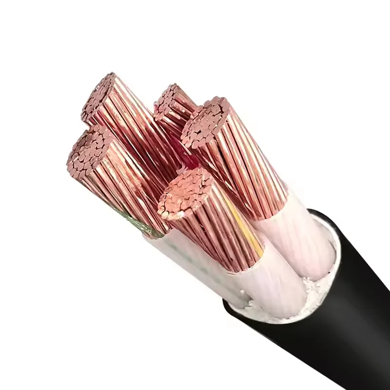 YJV YJV22 YJV23 4 núcleos 70mm 95mm 120mm 0,6/1KV cobre XLPE cobre cable de alimentación subterráneo