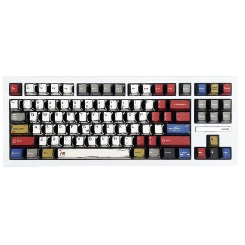 Original Zornher ZH870 ワイヤレスメカニカルゲーミングキーボード 88