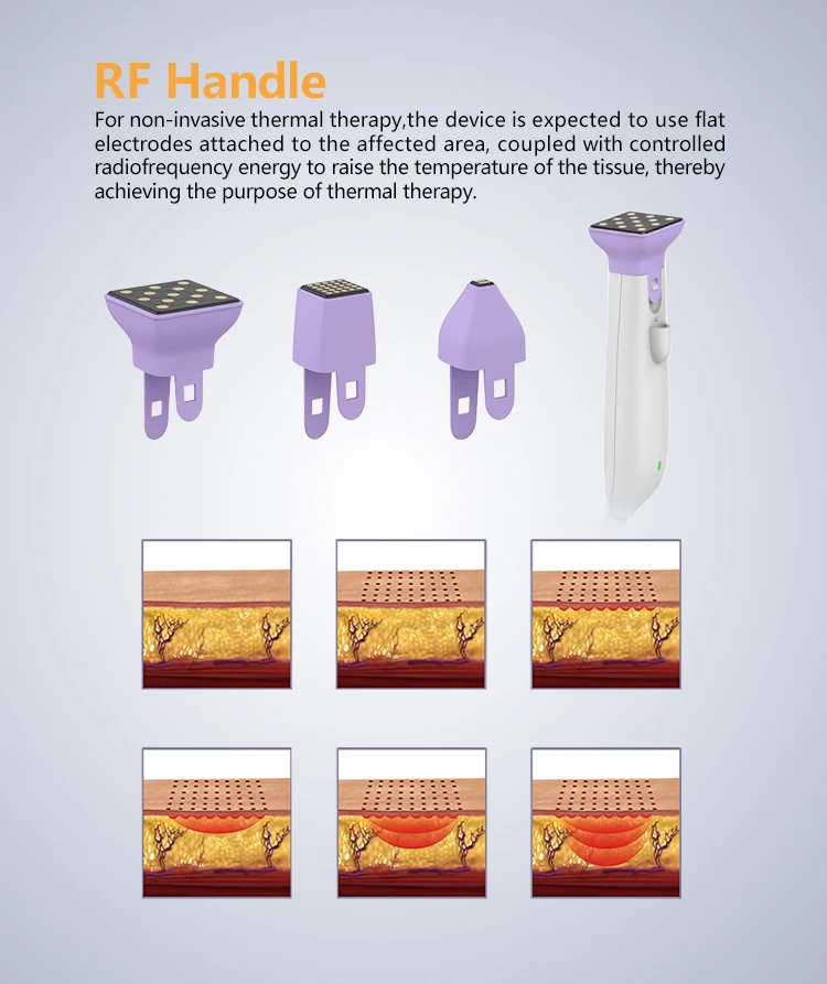 Skin Rejuvenation Radio Frequency Facial Lifting Reduce Fine Lines RF Microneedling Machine