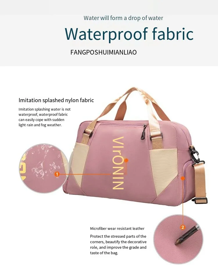 2022 Customized Large Capactity Mens Womens Waterproof Training Sports