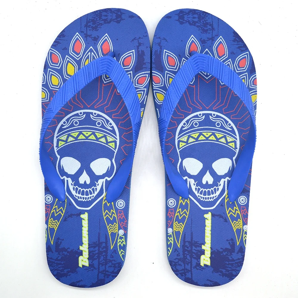 Мужские шлепанцы на ремешке из ПВХ с золотым камуфляжным принтом