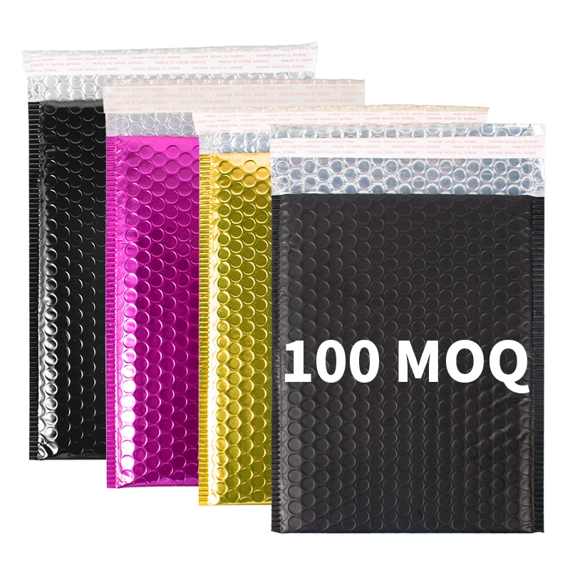 在庫あり100MOQ A3 A4 A5カスタムサイズバブルパッド入り封筒