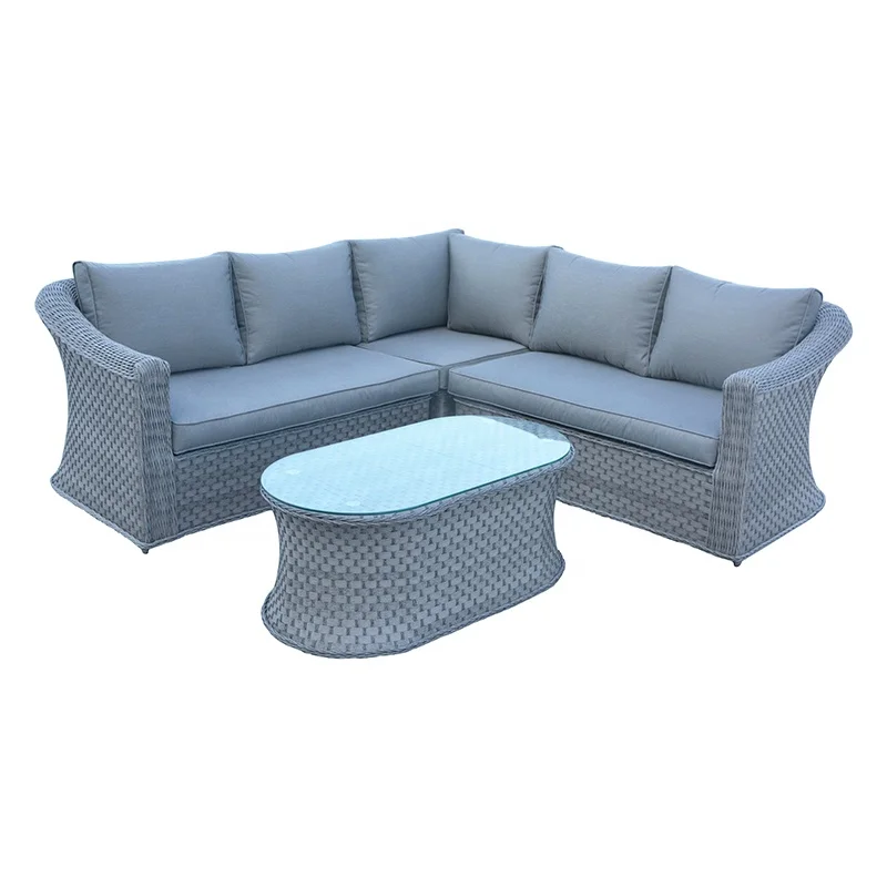 grey corner garden set