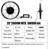 Kit moteur 20 pouces 3000W 72V SW900