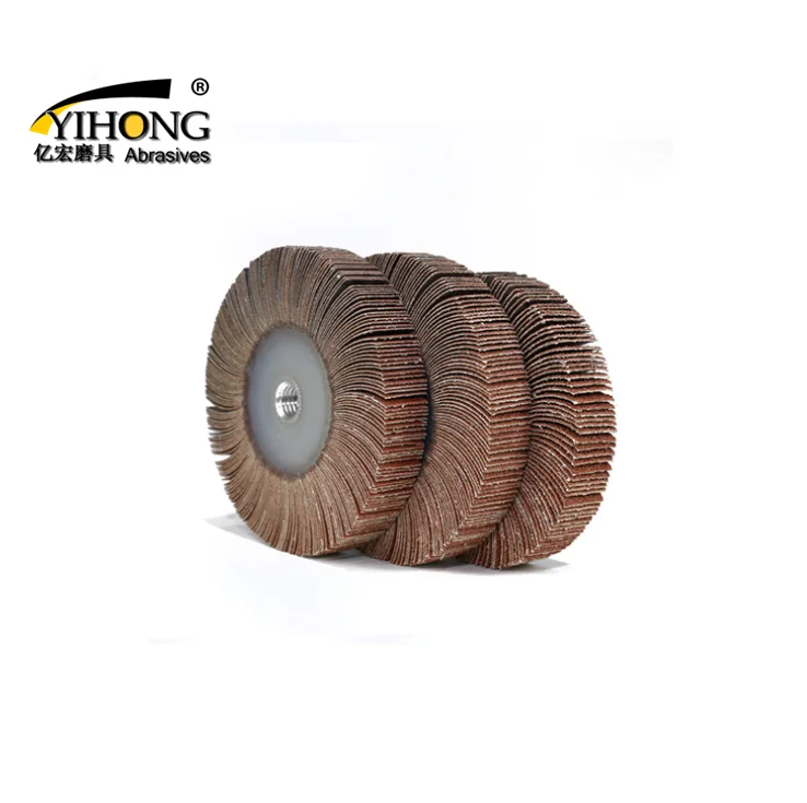 High Quality  M14 Flap Wheel with KX309 Material Aluminium Oxide M14 Polishing Wheel