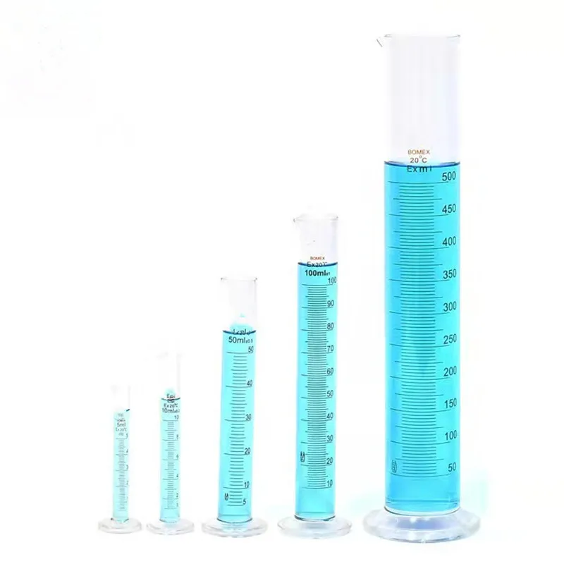 Высококачественные лабораторные инструменты мерный цилиндр из боросиликатного стекла 1000 5-3 3
