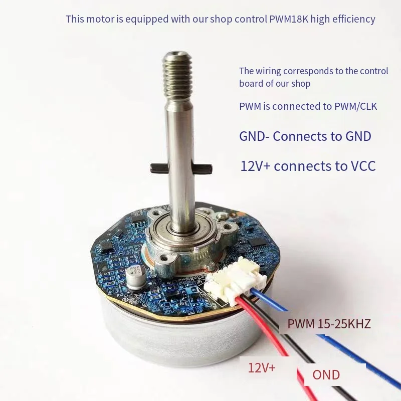Brushless Fan, PWM, 12V, 6mm, IE3 - detail 8