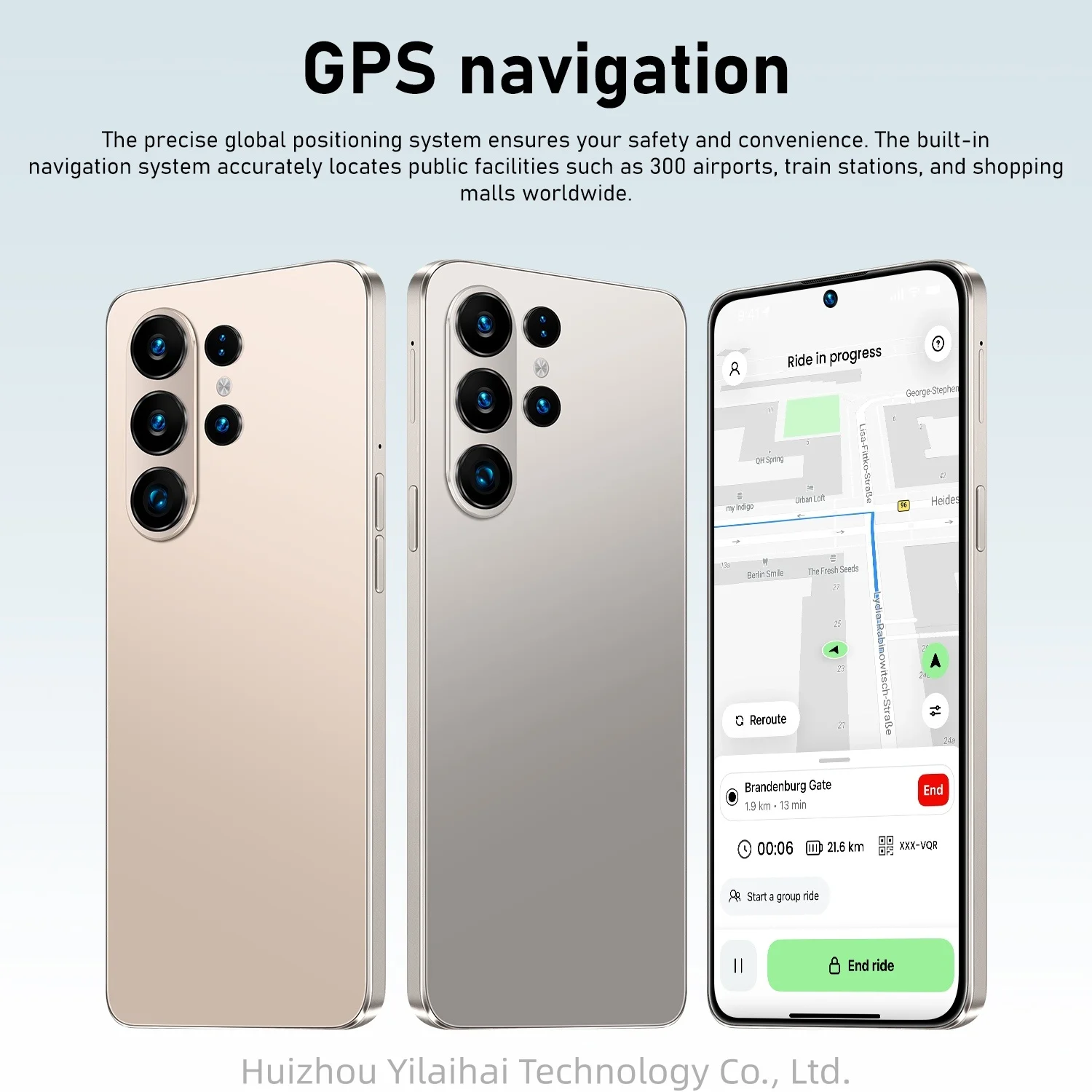Hot Sale S26 Ultra 5G Smartphone 7.3 Inch Full HD Deca Core 16GB+1TB Memory Long Battery Life CDMA Face Unlock Wholesale Price
