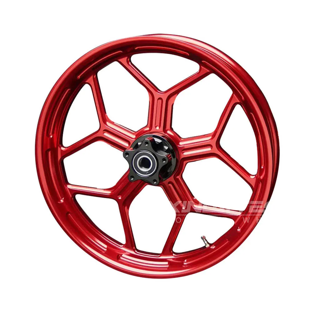 XL Custom Forged Motorcycle Wheel Aluminum Alloy Motorcycle Rims High Quality Motorcycle Parts Red for harley Davidson Wheels - Image 4