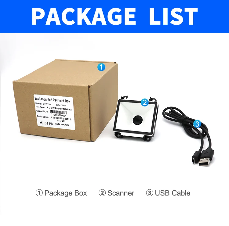 Xincode Mini 2d Barcode Scanner Module Arduino Wall Mount Embedded Qr ...
