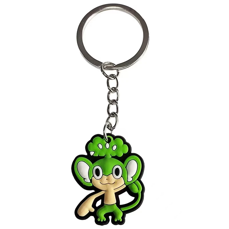 Factory Direct Customized Ready to Ship Wholesale Ring 2D Rubber Key Chain Halloween Horror Movie Soft PVC Keychain