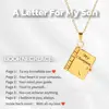 Lettera d'oro a mio figlio