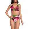 Dark Wine Multi Tropical Palm