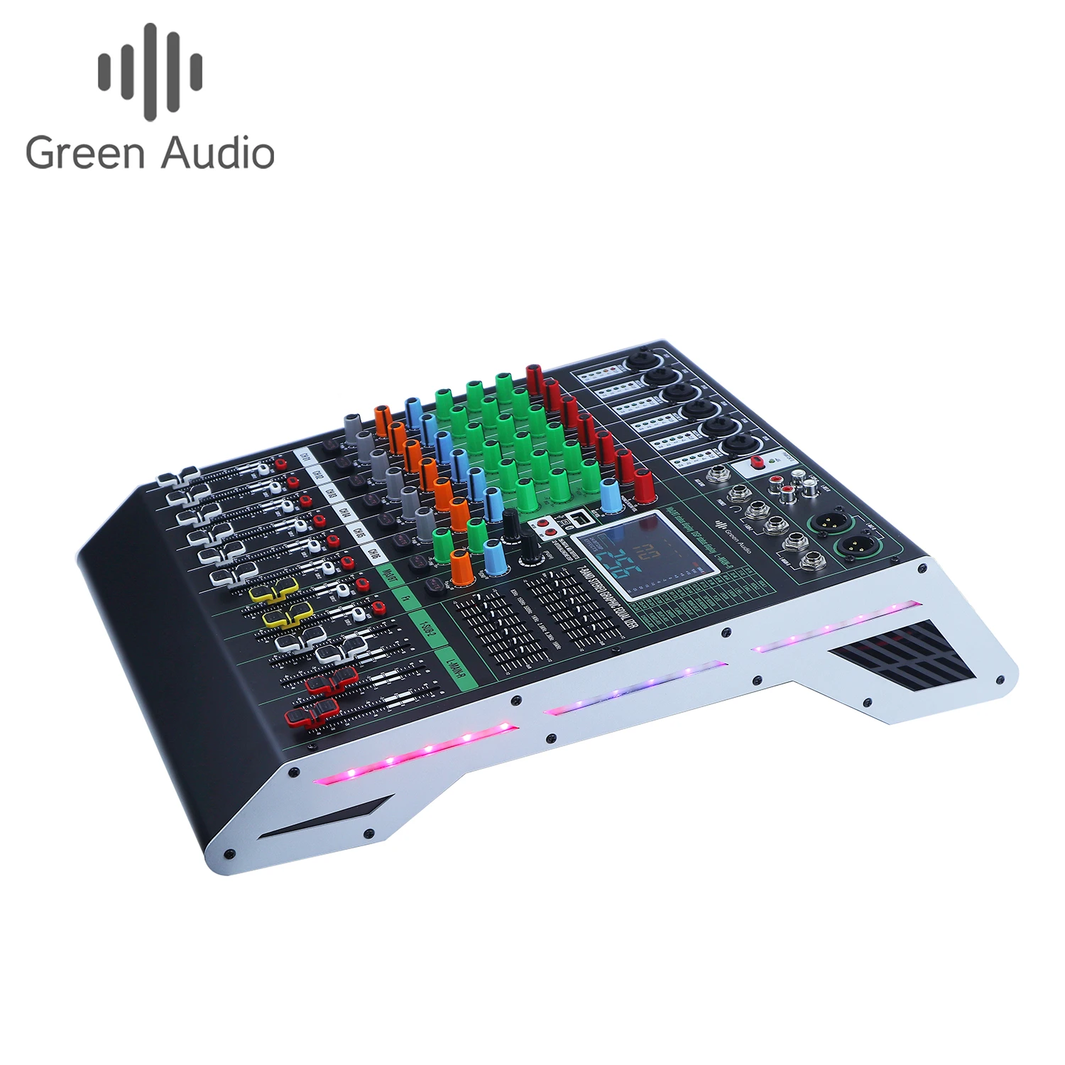 GAX-DX6 Professional 6 Channel DJ Mixing Console with 256 DSP Effects