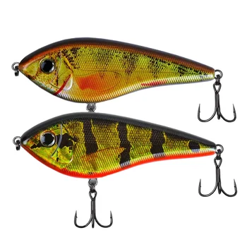 CHEERY Fishing Tackle Pike Live Bait Stainless Steel 12 cm 61 g Slow-Sinking Minnow Accepts Cross-Border E-Commerce – Minnow – view 4