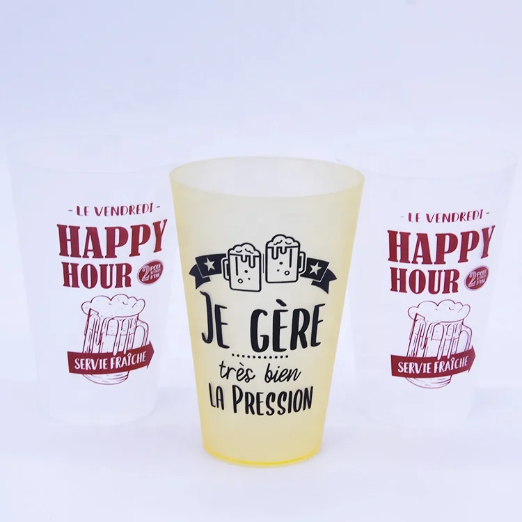 Дешевая Frost Flex холодная питьевая чашка с логотипом на заказ для вечеринки