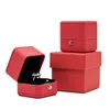 Scatola anello rosso