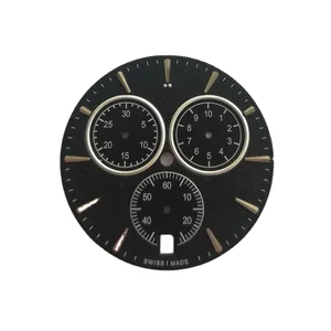 China Watch Manufactory Customize Chronograph Movement Watch Parts Fashion Dial