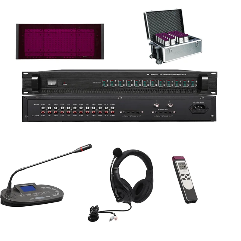 Interpreter Unit Digital Audio Simultaneous Translation Interpretation ...