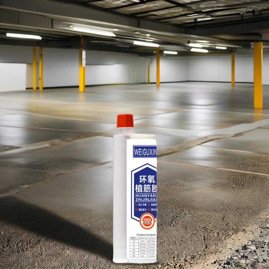 AB Adhesive Glue Liquid Glass Epoxy Resin Stress Resistant Concrete Anchor Chemical for Construction