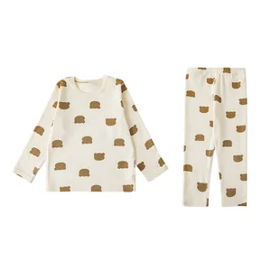 Extra-soft Cotton Children 's Suit Homewear Boys Girls Underwear Pajamas Cotton Nightwear Children's Indoor Clothing Sleepwear