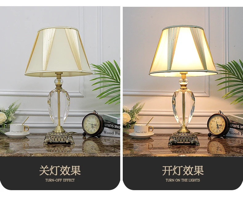 Meerosee Crystal Table Lamp Lampe De Chevet Luces De Navidad En China Chandelier Lights for Living Room MD87688