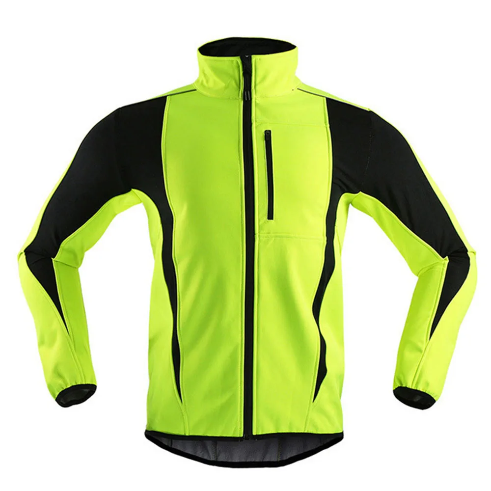Hot Sale Winter Cycling Jersey Windproof Thermal Breathable Reflective Waterproof Lightweight Stretchable Durable Jacket