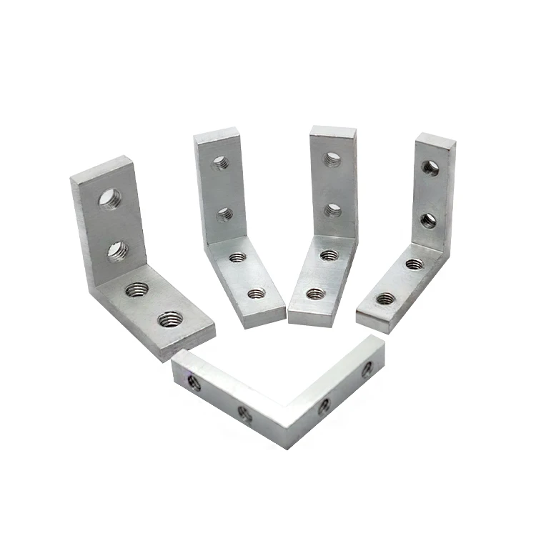 1530 Connector 2040 Built-in Corner groove L-shaped Right Angle Corner Connector Industrial Aluminum Profile Fastener manufacture