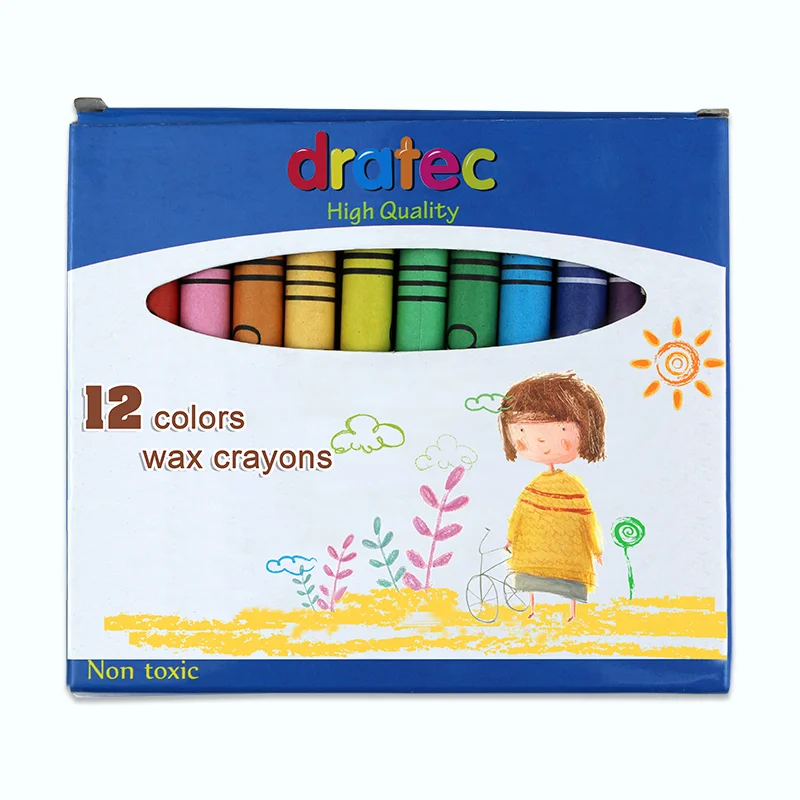 Non-Toxic Promotional 6 8 12 24 Pack Crayons Art Colorful Set Colors  Washable Crayons Kids Pastel Fragrance Crayon - China Oil Pastel, Wax