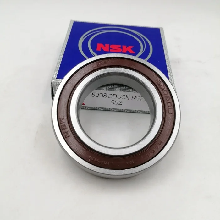 NSK 6008dducm single row ball bearing 6008-2RS 6008-ZZ made in Japan ball bearings for generator or electric motor