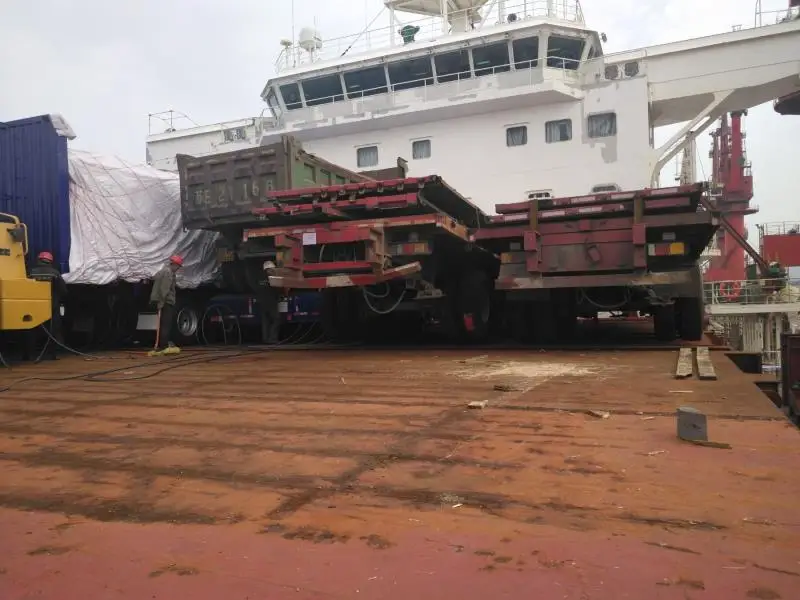 used low bed trailer semi-trailer for  sale from China supplier