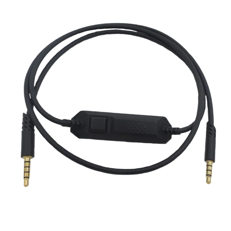 3.5mm PVC Bare Copper Audio Cable for Gaming Headset A10 A40 G433 G233 ...