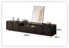 Meuble TV creux au sol 200*30*46-noir
