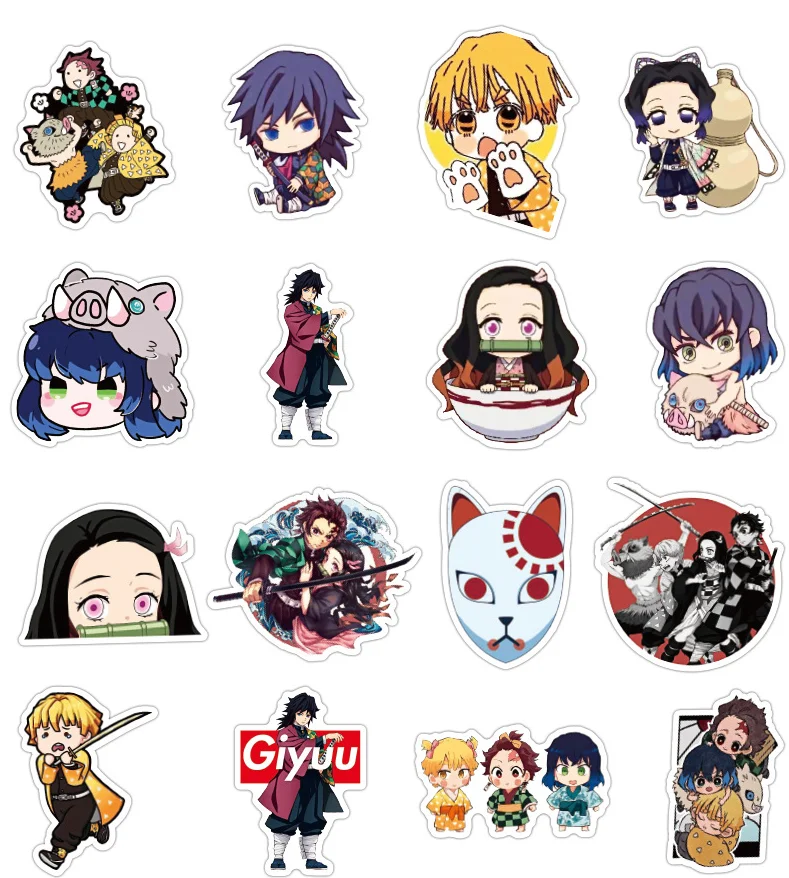Buy 100pcs Anime Character Stickers Cool Sticker Mix and Match Items  Stickers Colorful Birthday Holiday Dessert Stickers for Kids Birthday Party  Games Festival Rewards Gifts Stickers for Laptop, Water Bottle,  Scrapbooking, ,