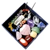 Caja de set de cristales de los 7 chakras