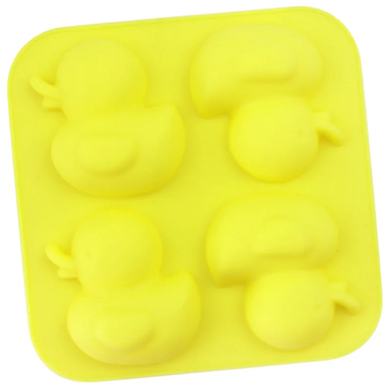 Yellow Duck Kitchen Baking DIY Cartoon Dessert Silicone Cake Mold-Non-Toxic & Reusable factory