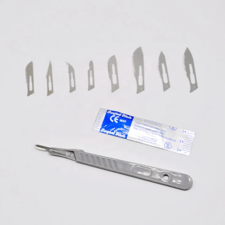 Good Manufacture Types of 11 Number 15 20 69 with Holder Knife Micro Surgical Blade Electric CE Surgical Supplies 3 Years CN;SIC