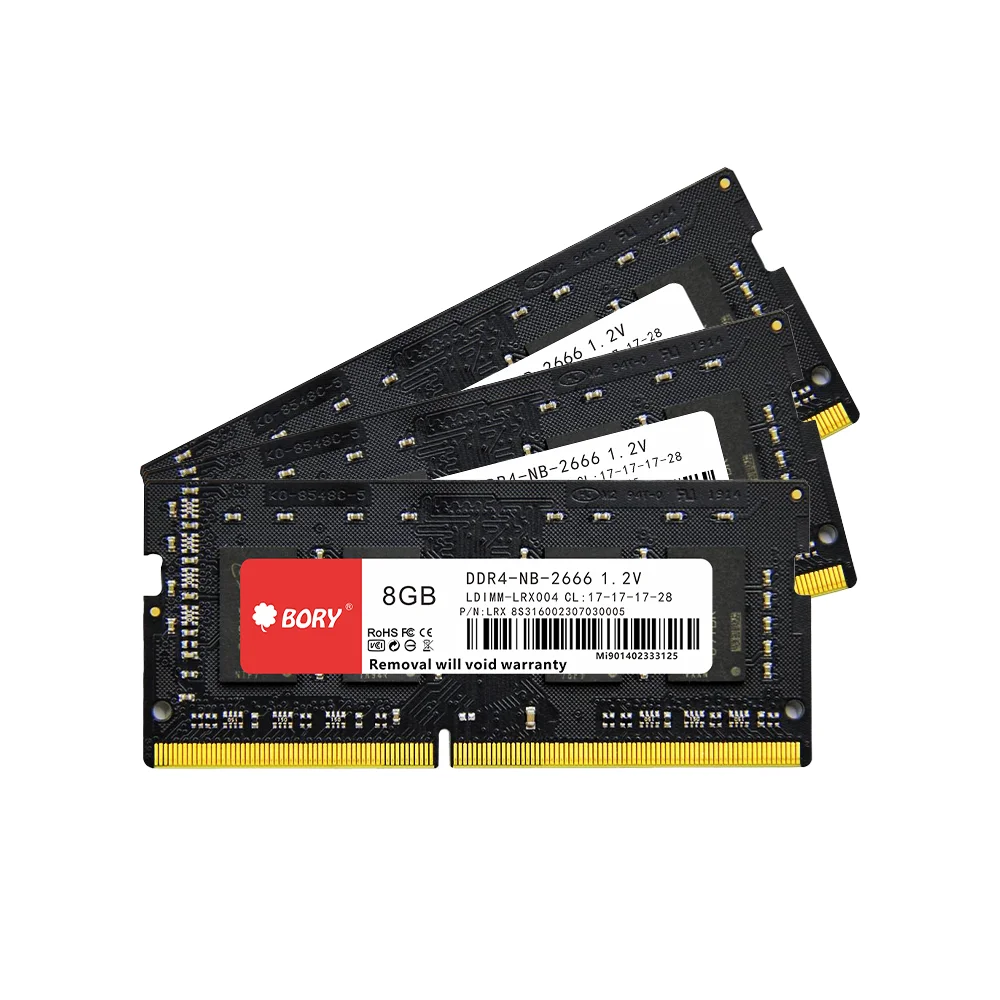8GB DDR4 2666mhz Ram Memory for Laptop High Performance