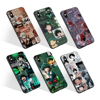 Soft TPU phone Cover Personalized customization My Hero Academia for iPhone 12 mini 11 Pro Max X XS XR Max Case