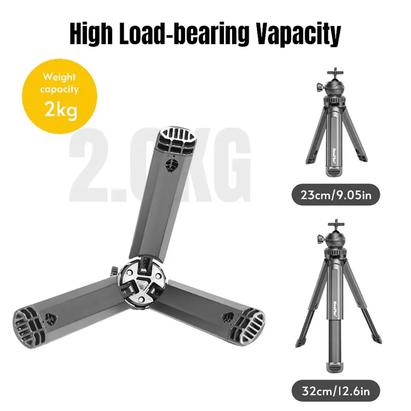 NP-999 Professional Adjustable Heavy Weight Duty Video Camcorder Aluminum Alloy Tripod for DSLR SLR Camera Tripod Stand