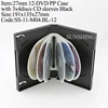 M04:27mm 12-PP CD Case Ring Binder Black